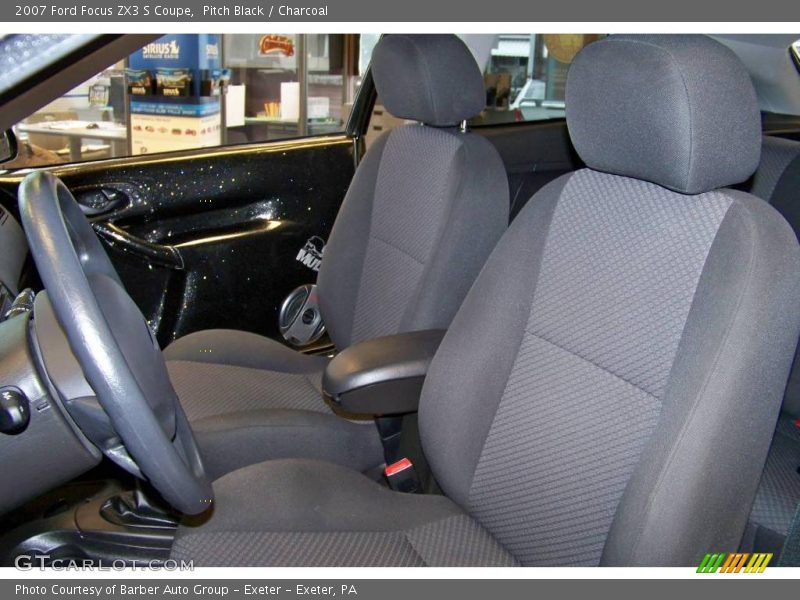 Pitch Black / Charcoal 2007 Ford Focus ZX3 S Coupe