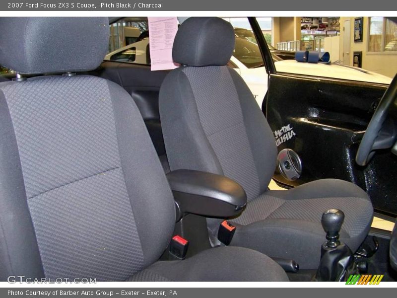 Pitch Black / Charcoal 2007 Ford Focus ZX3 S Coupe