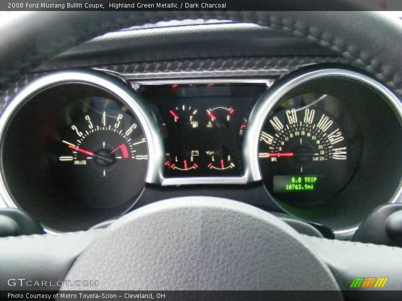 Highland Green Metallic / Dark Charcoal 2008 Ford Mustang Bullitt Coupe