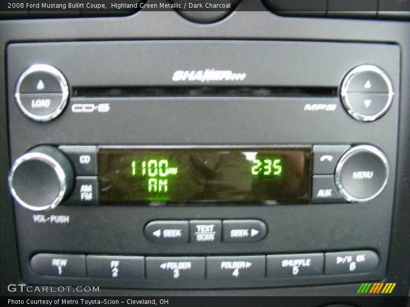 Highland Green Metallic / Dark Charcoal 2008 Ford Mustang Bullitt Coupe