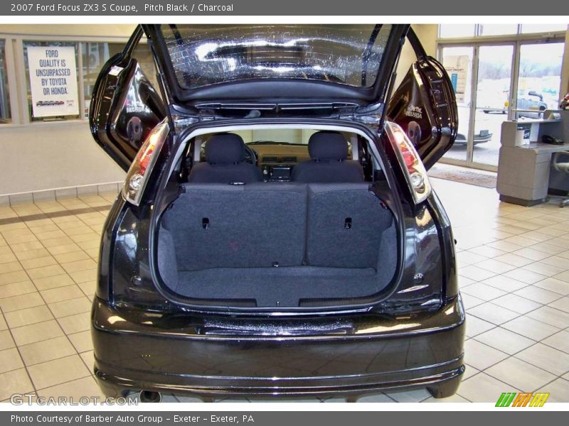 Pitch Black / Charcoal 2007 Ford Focus ZX3 S Coupe