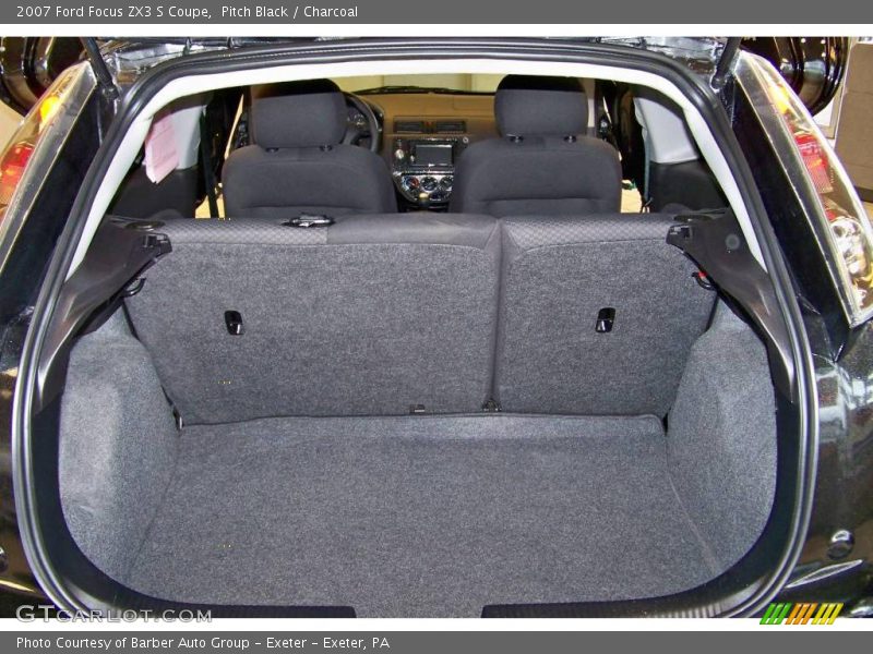 Pitch Black / Charcoal 2007 Ford Focus ZX3 S Coupe