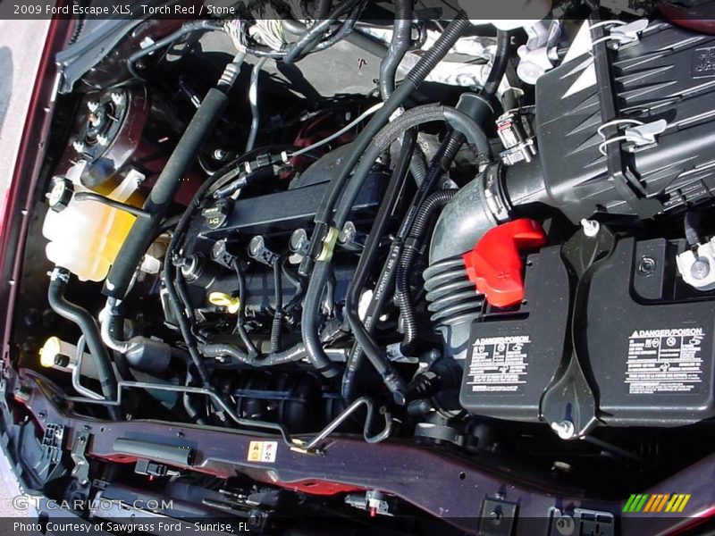 Torch Red / Stone 2009 Ford Escape XLS