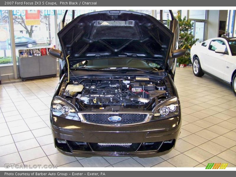 Pitch Black / Charcoal 2007 Ford Focus ZX3 S Coupe