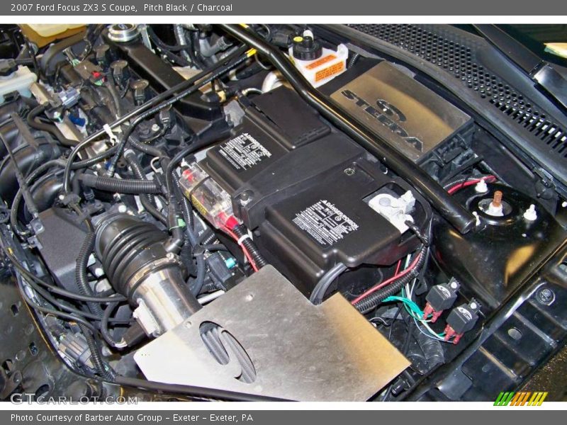 Pitch Black / Charcoal 2007 Ford Focus ZX3 S Coupe