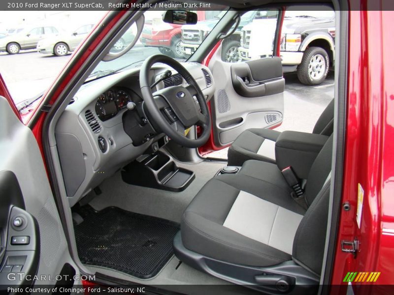 Redfire Metallic / Medium Dark Flint 2010 Ford Ranger XLT SuperCab