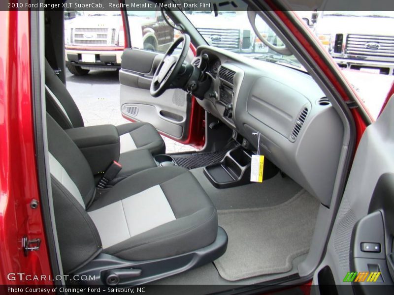 Redfire Metallic / Medium Dark Flint 2010 Ford Ranger XLT SuperCab