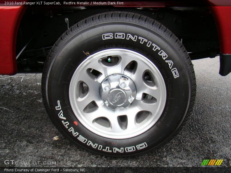 Redfire Metallic / Medium Dark Flint 2010 Ford Ranger XLT SuperCab