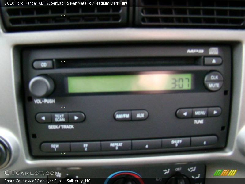 Silver Metallic / Medium Dark Flint 2010 Ford Ranger XLT SuperCab