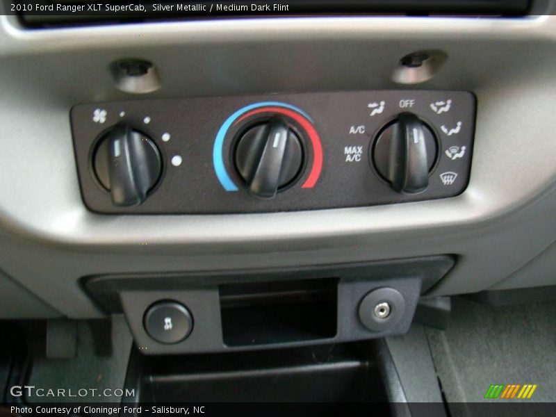 Silver Metallic / Medium Dark Flint 2010 Ford Ranger XLT SuperCab