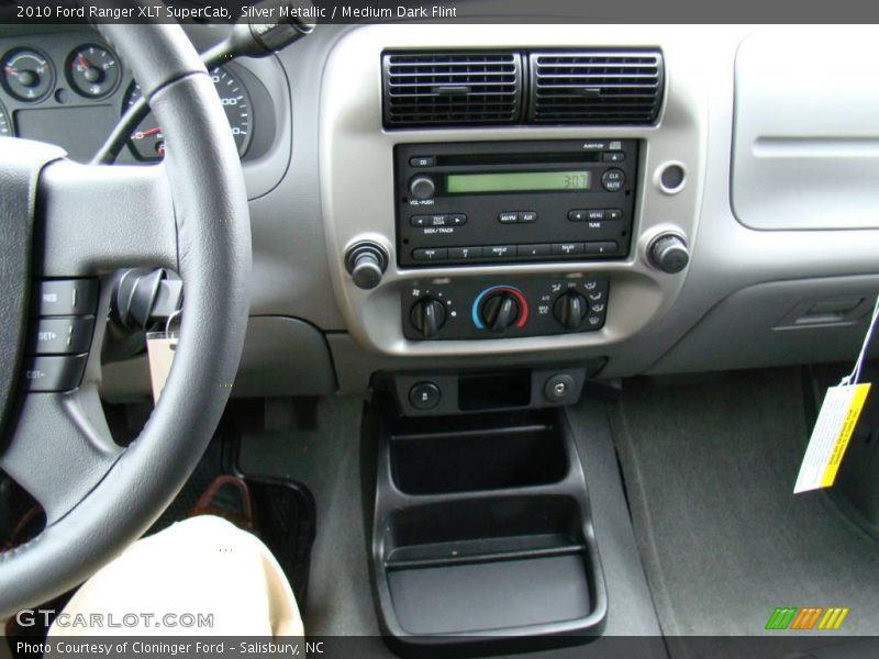 Silver Metallic / Medium Dark Flint 2010 Ford Ranger XLT SuperCab