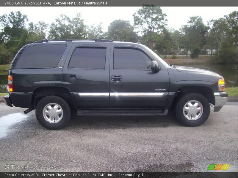 Carbon Metallic / Neutral/Shale 2003 GMC Yukon SLT 4x4