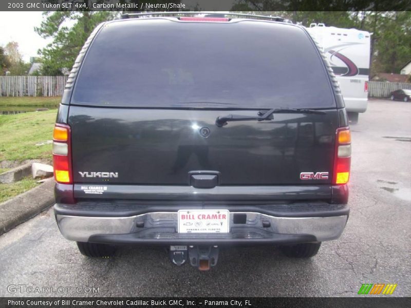 Carbon Metallic / Neutral/Shale 2003 GMC Yukon SLT 4x4