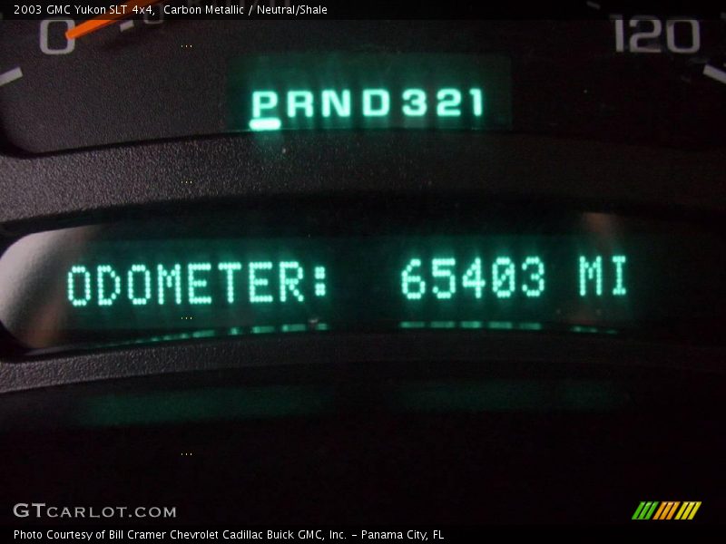 Carbon Metallic / Neutral/Shale 2003 GMC Yukon SLT 4x4