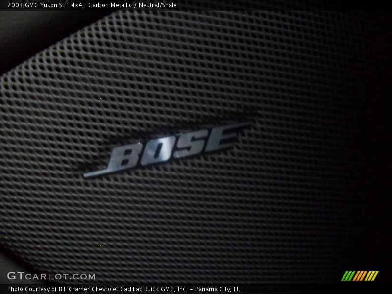 Carbon Metallic / Neutral/Shale 2003 GMC Yukon SLT 4x4