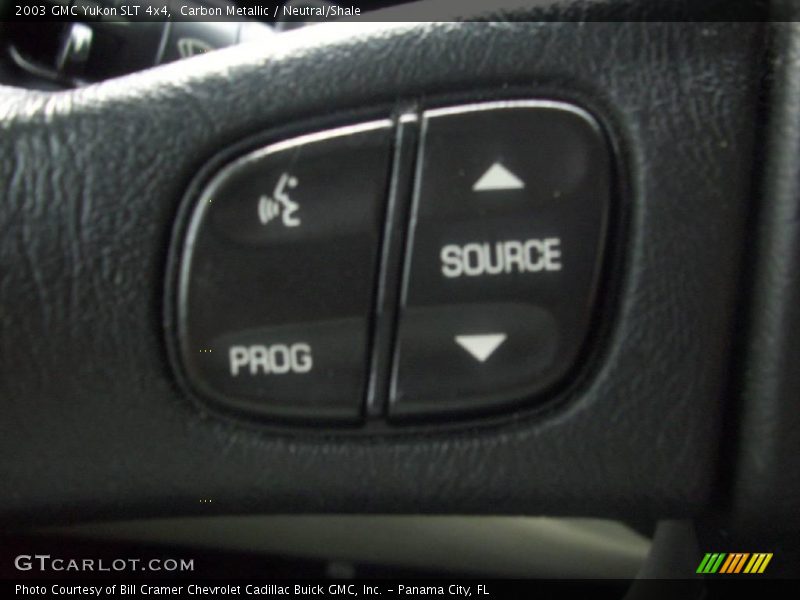 Carbon Metallic / Neutral/Shale 2003 GMC Yukon SLT 4x4