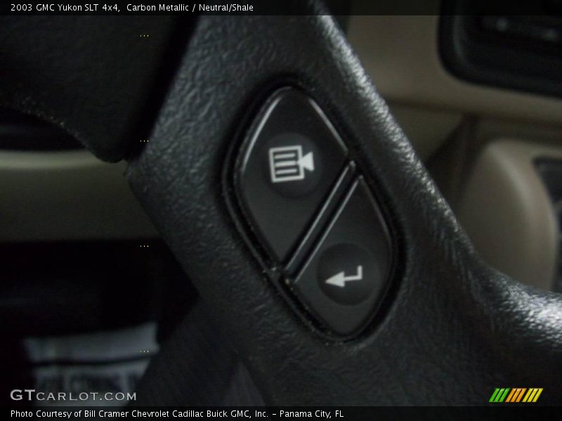 Carbon Metallic / Neutral/Shale 2003 GMC Yukon SLT 4x4