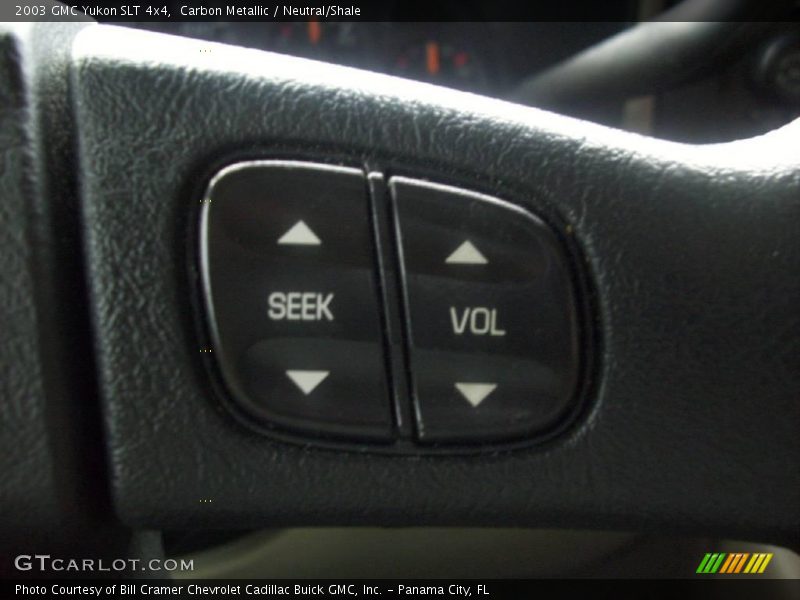 Carbon Metallic / Neutral/Shale 2003 GMC Yukon SLT 4x4