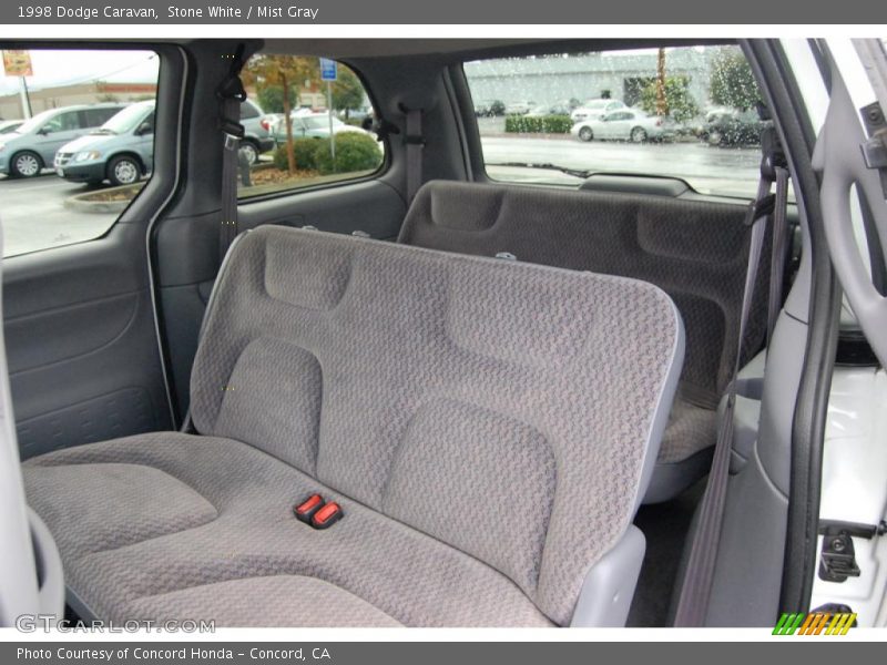 Stone White / Mist Gray 1998 Dodge Caravan