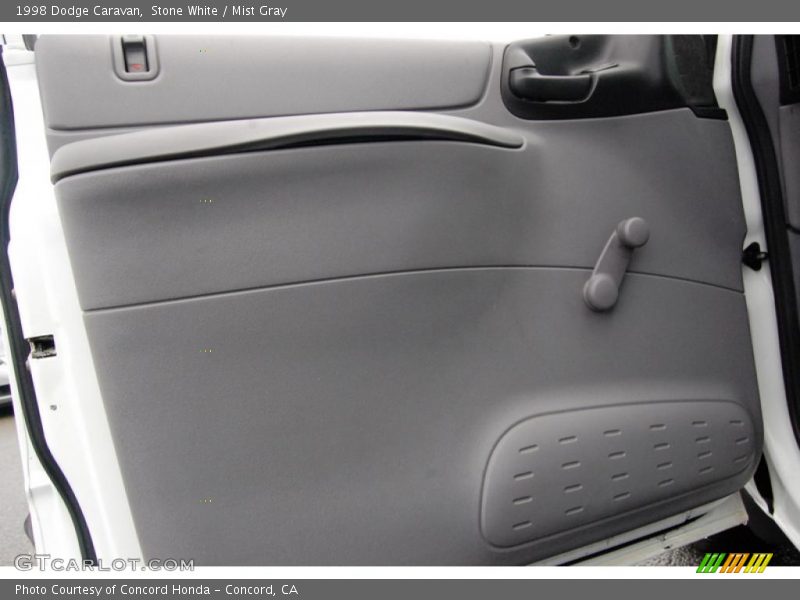 Stone White / Mist Gray 1998 Dodge Caravan