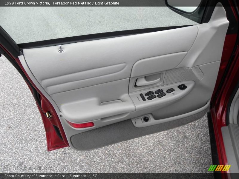 Toreador Red Metallic / Light Graphite 1999 Ford Crown Victoria