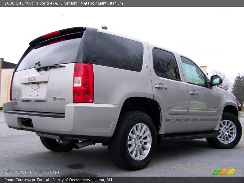 Silver Birch Metallic / Light Titanium 2008 GMC Yukon Hybrid 4x4