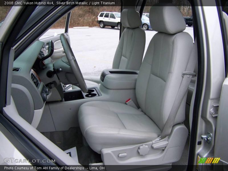 Silver Birch Metallic / Light Titanium 2008 GMC Yukon Hybrid 4x4