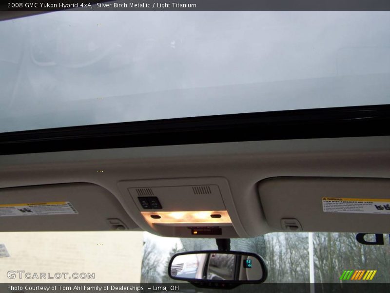 Silver Birch Metallic / Light Titanium 2008 GMC Yukon Hybrid 4x4