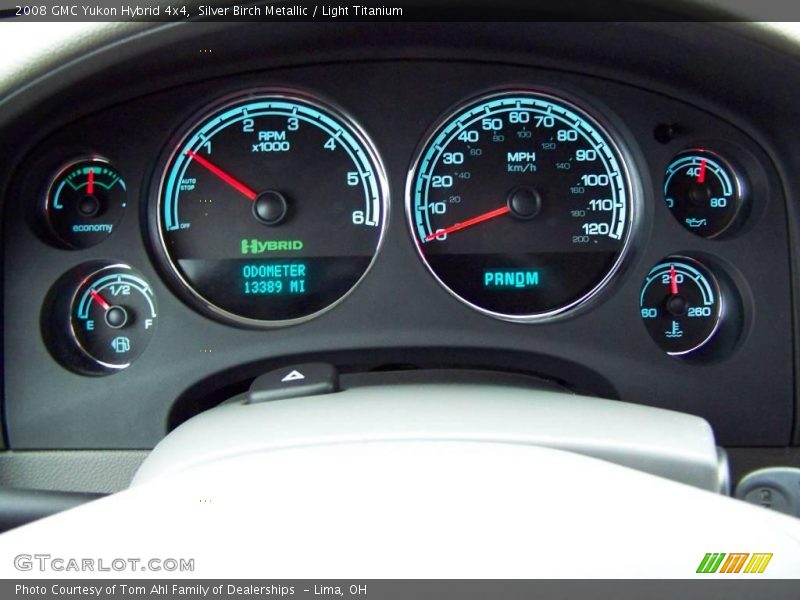 Silver Birch Metallic / Light Titanium 2008 GMC Yukon Hybrid 4x4