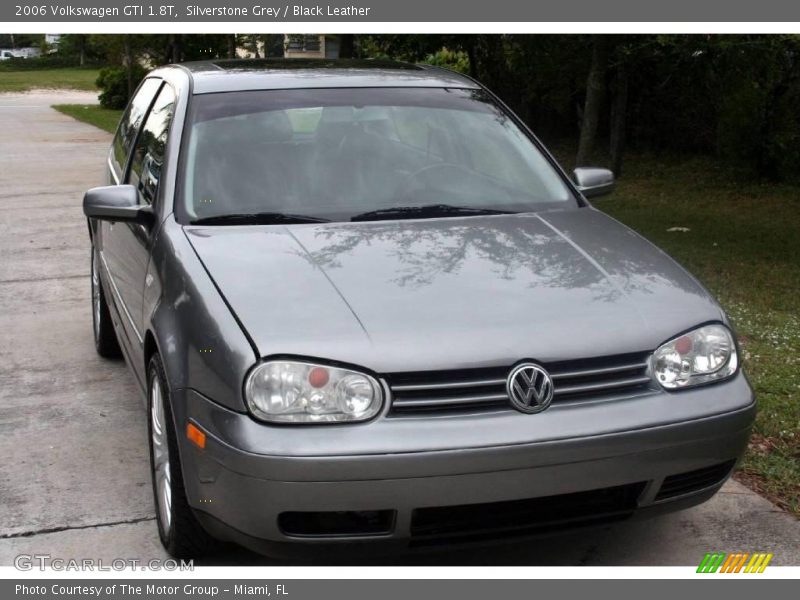 Silverstone Grey / Black Leather 2006 Volkswagen GTI 1.8T