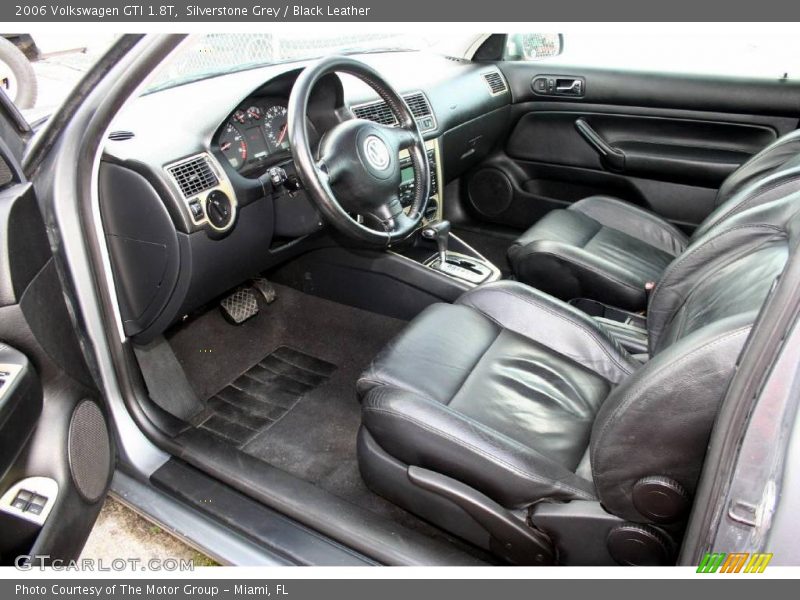 Silverstone Grey / Black Leather 2006 Volkswagen GTI 1.8T