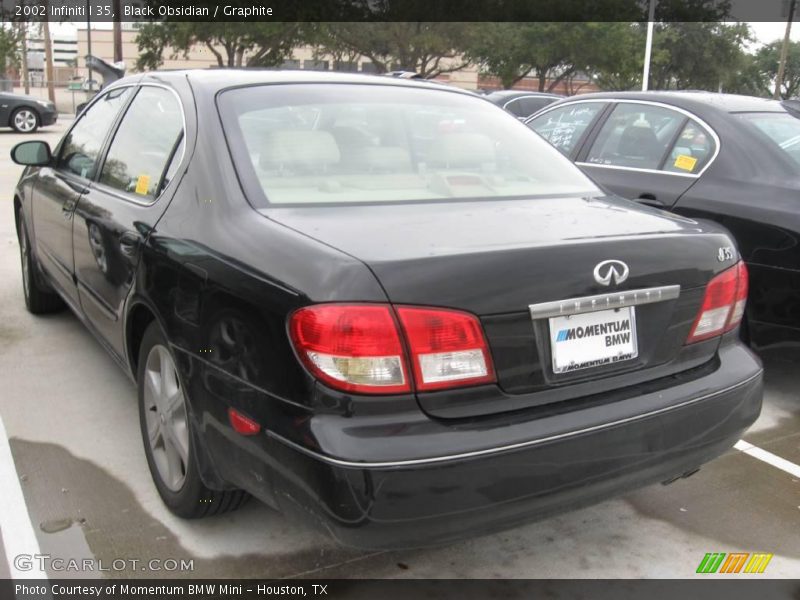 Black Obsidian / Graphite 2002 Infiniti I 35