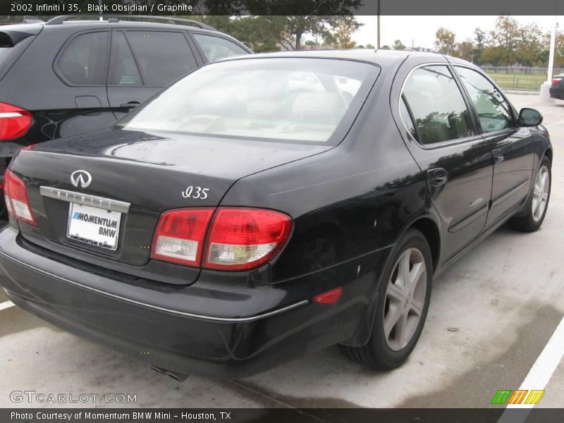 Black Obsidian / Graphite 2002 Infiniti I 35