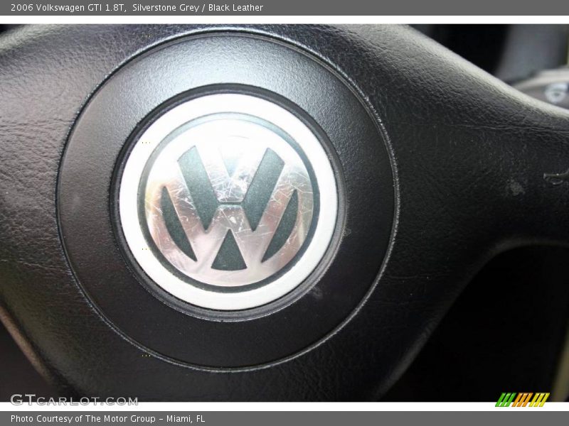 Silverstone Grey / Black Leather 2006 Volkswagen GTI 1.8T