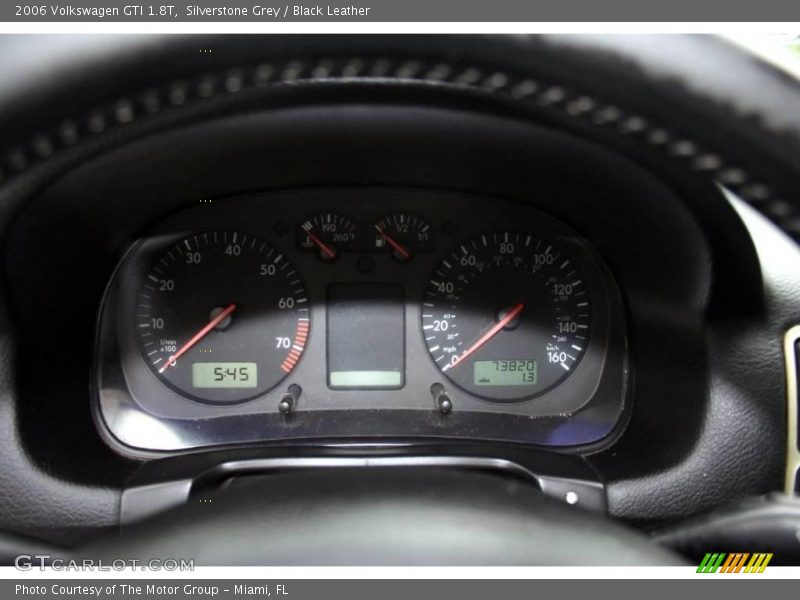 Silverstone Grey / Black Leather 2006 Volkswagen GTI 1.8T