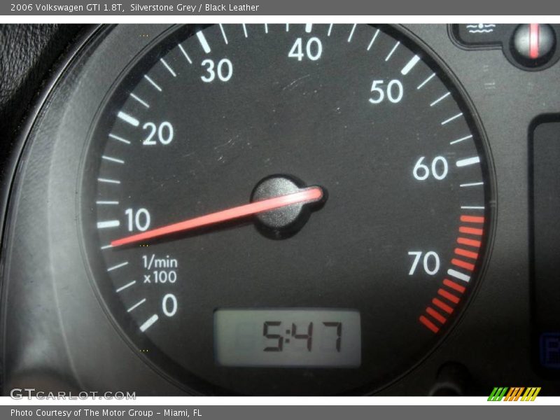 Silverstone Grey / Black Leather 2006 Volkswagen GTI 1.8T