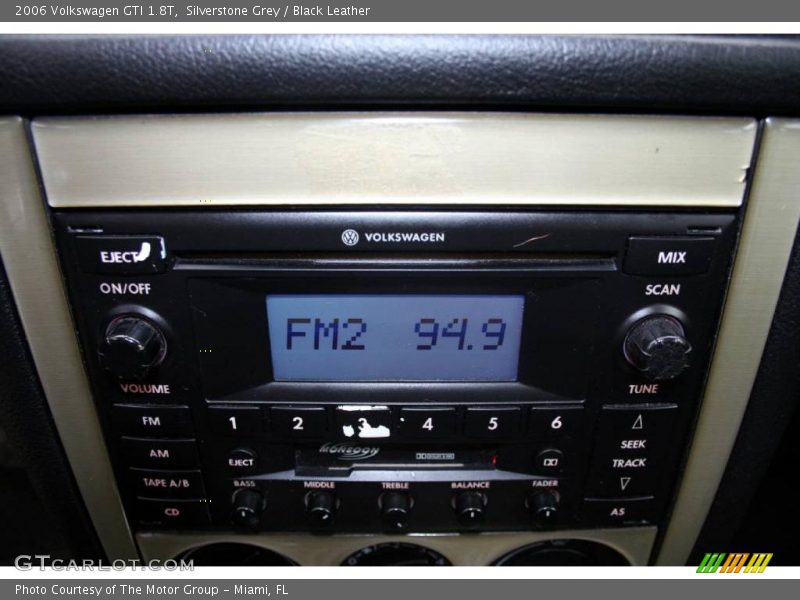 Silverstone Grey / Black Leather 2006 Volkswagen GTI 1.8T