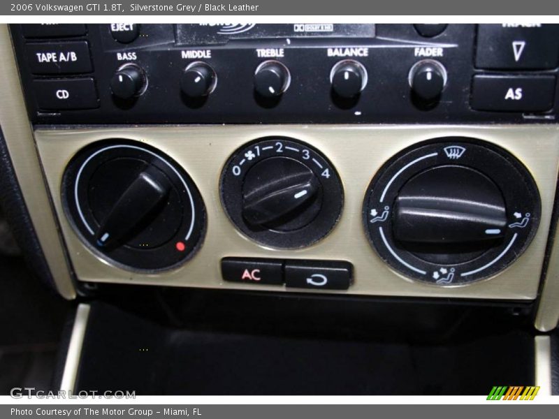 Silverstone Grey / Black Leather 2006 Volkswagen GTI 1.8T