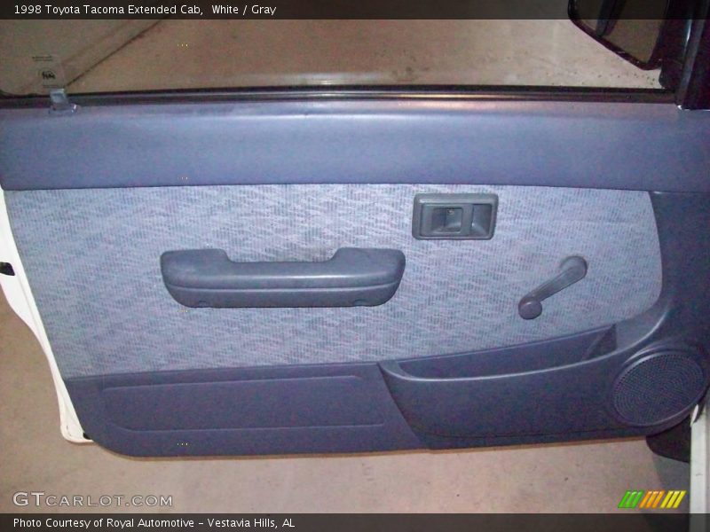 White / Gray 1998 Toyota Tacoma Extended Cab