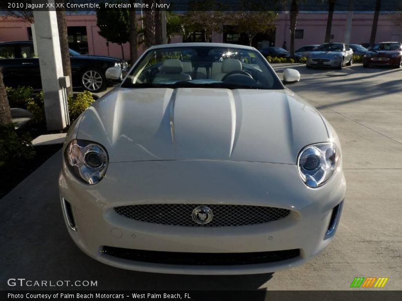 Porcelain White / Ivory 2010 Jaguar XK XK Convertible