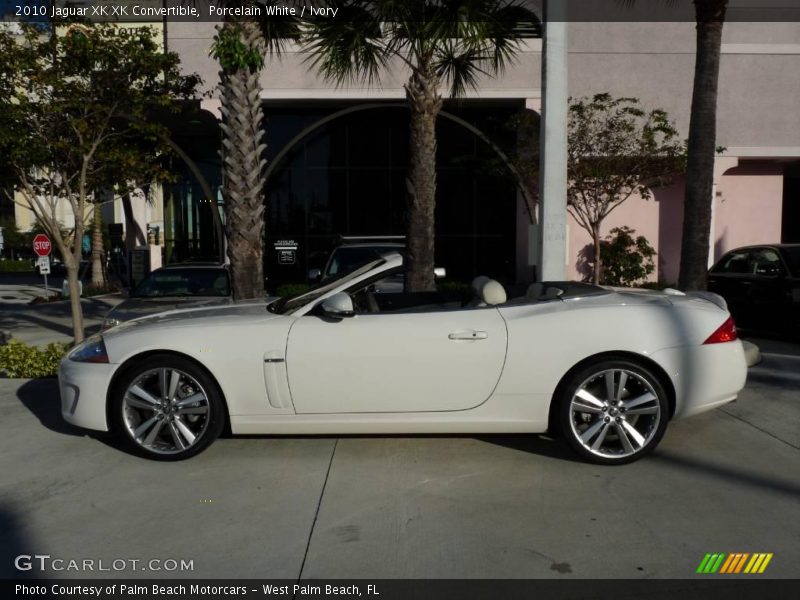 Porcelain White / Ivory 2010 Jaguar XK XK Convertible