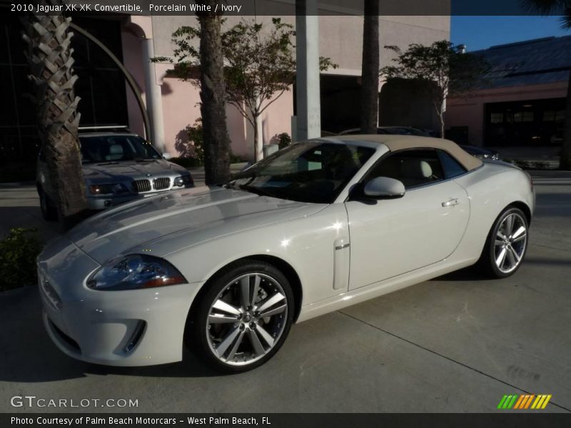 Porcelain White / Ivory 2010 Jaguar XK XK Convertible