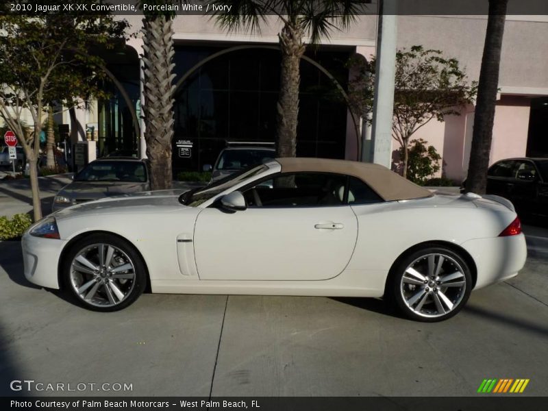 Porcelain White / Ivory 2010 Jaguar XK XK Convertible