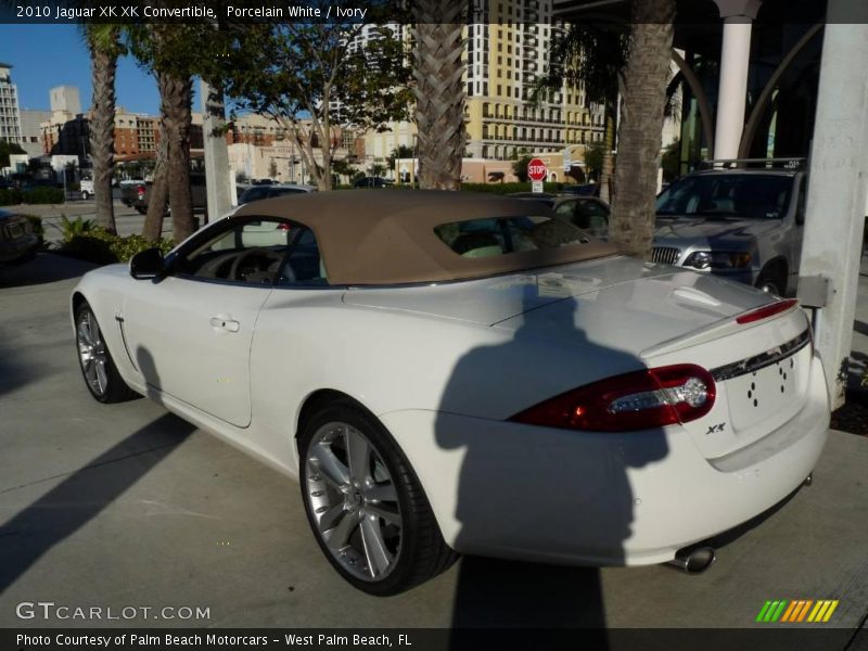 Porcelain White / Ivory 2010 Jaguar XK XK Convertible