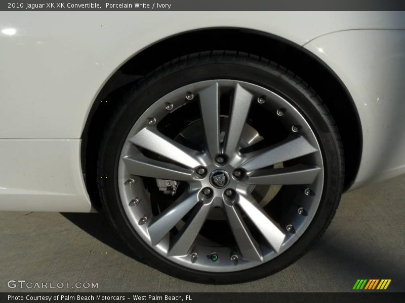 Porcelain White / Ivory 2010 Jaguar XK XK Convertible