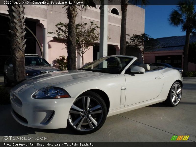 Porcelain White / Ivory 2010 Jaguar XK XK Convertible
