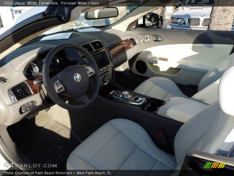 Porcelain White / Ivory 2010 Jaguar XK XK Convertible