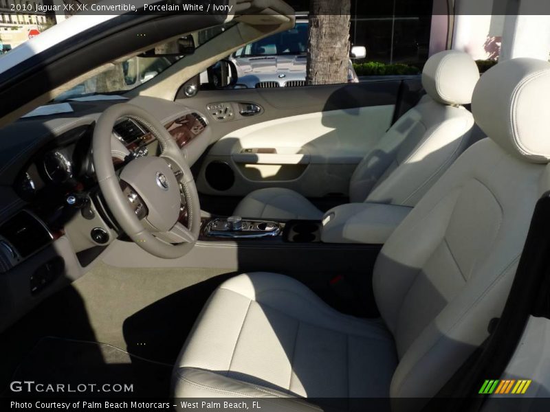 Porcelain White / Ivory 2010 Jaguar XK XK Convertible