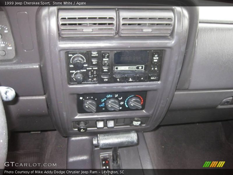 Stone White / Agate 1999 Jeep Cherokee Sport