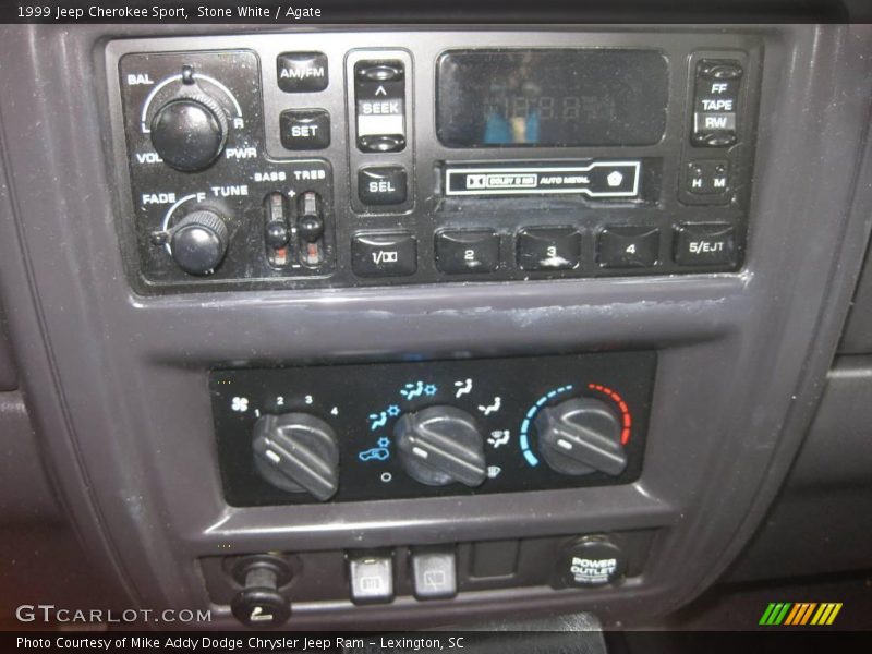 Stone White / Agate 1999 Jeep Cherokee Sport